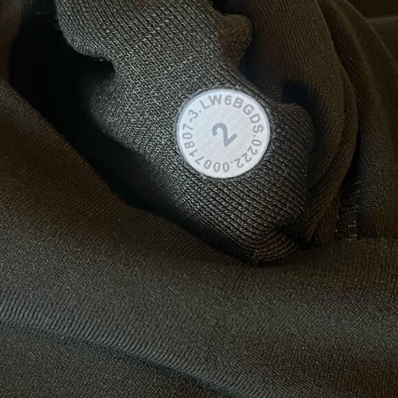 Lululemon high rise align crop leggings dark olive 2 - Picture 7 of 8